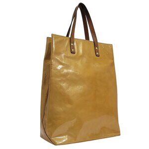 Louis Vuitton Monogram Tote Bag Vernis Reade MM Yellow